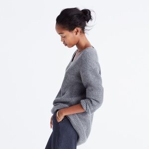 Madewell Woodside Pullover merino wool Sweater S